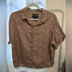 Tahari Button Down Top